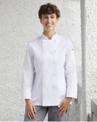 Womens Al Dente Chef Jacket, Long Sleeve 